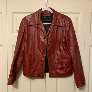 Vintage women’s leather jacket